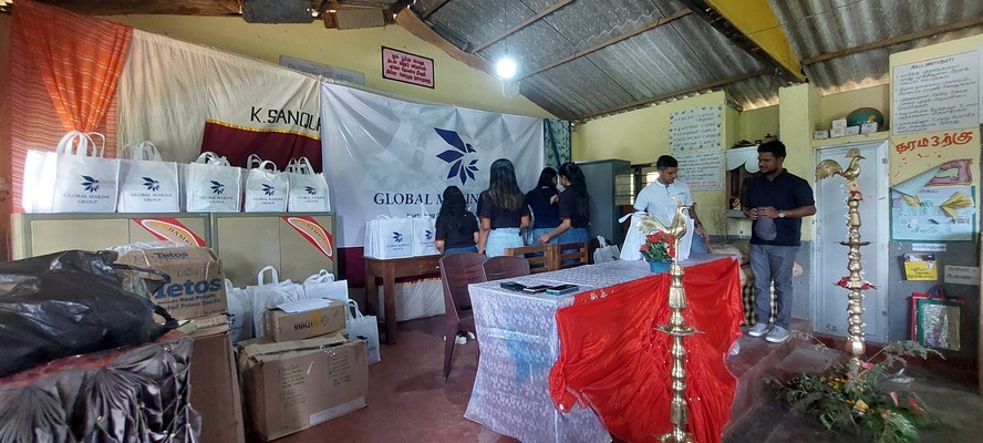 Global Marine Group CSR Project 02 - Sanquhar Tamil Vidyalayam Parapeka
