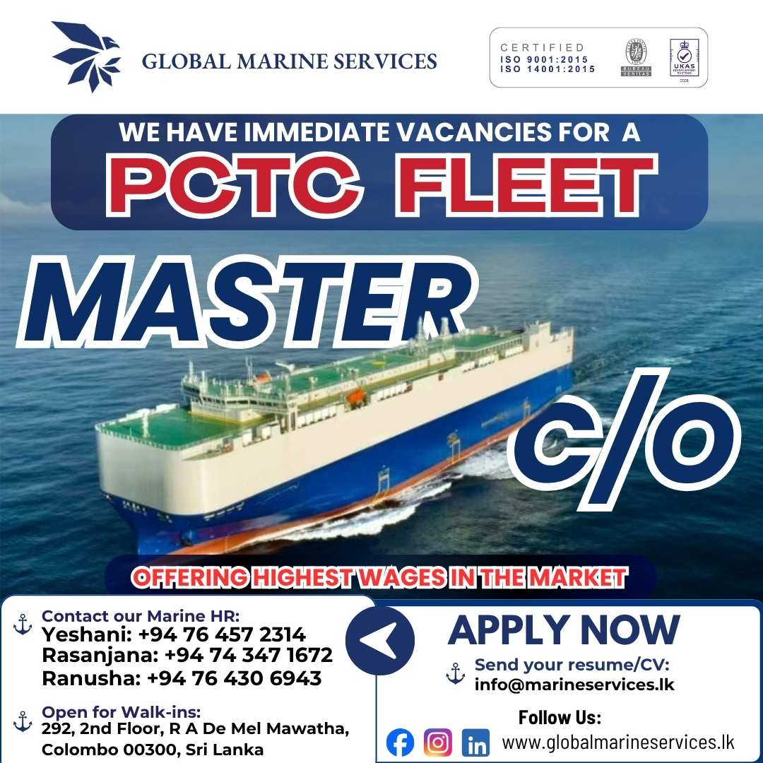 MASTER, C/O vacancy flyer